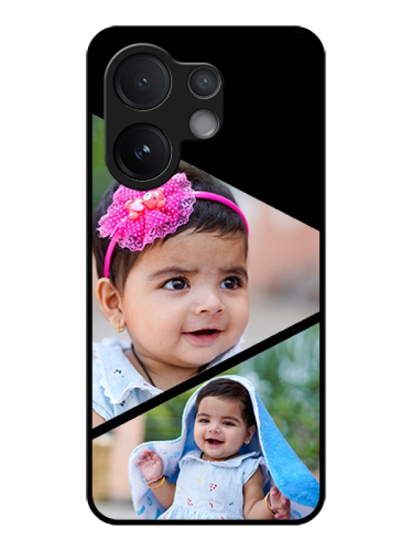 Custom Vivo V60 5G Custom Glass Phone Case - Semi Cut Design