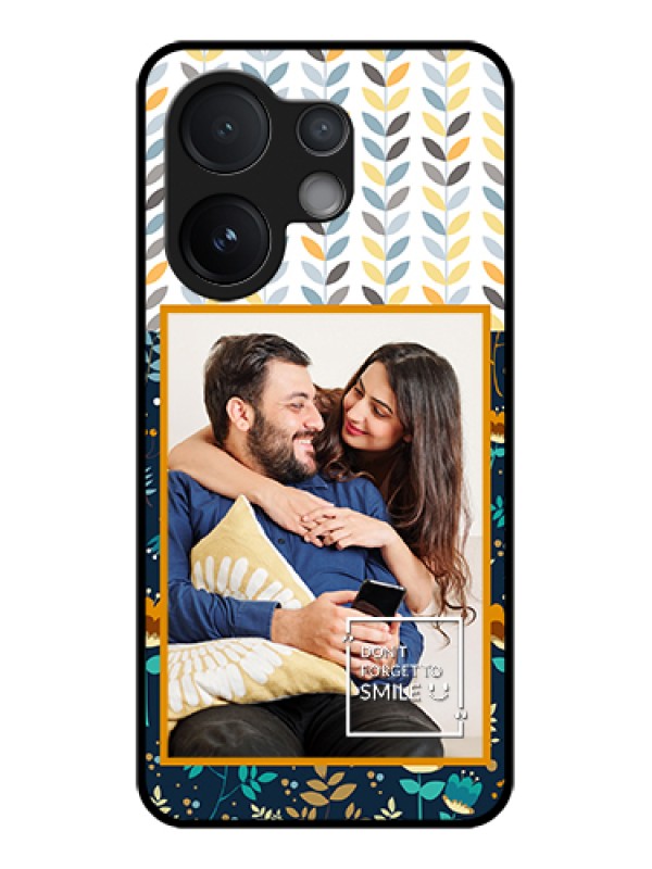 Custom Vivo V60 5G Custom Glass Phone Case - Pattern Design