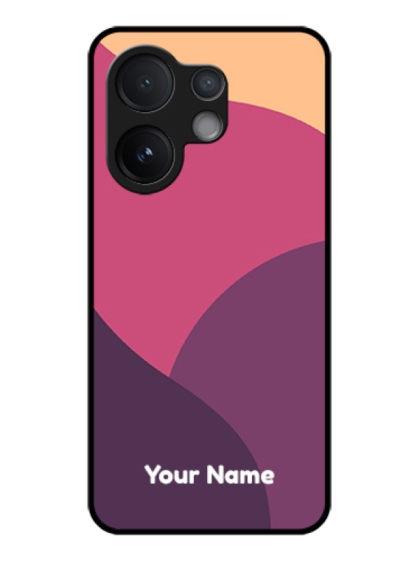 Custom Vivo V60 5G Custom Glass Phone Case - Mixed Multi - Colour Abstract Art Design