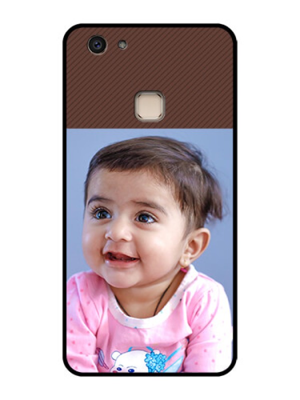Custom Vivo V7 Plus Custom Glass Phone Case - Elegant Case Design