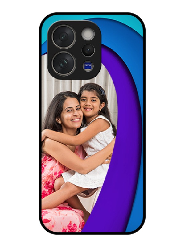 Custom Vivo V70 5G Custom Glass Phone Case - Simple Pattern Design