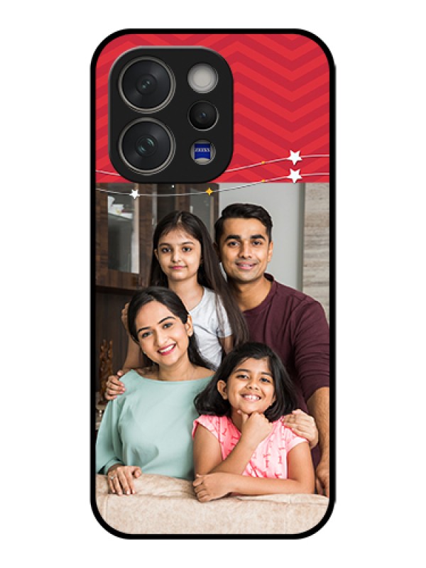 Custom Vivo V70 5G Custom Glass Phone Case - Happy Family Design
