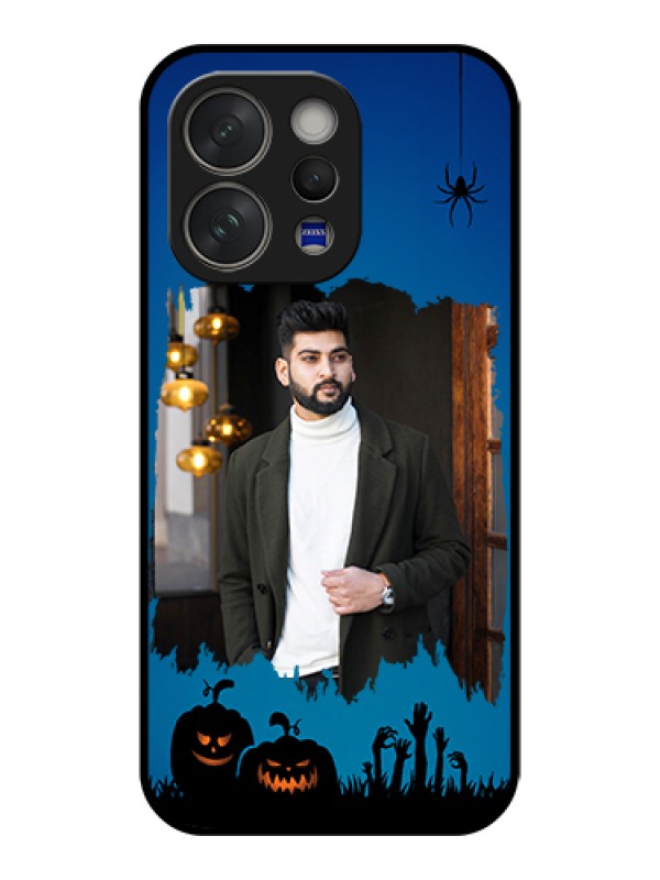 Custom Vivo V70 5G Custom Glass Phone Case - With Pro Halloween Design