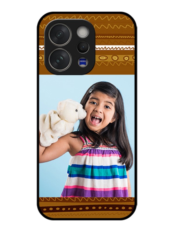 Custom Vivo V70 Elite 5G Custom Glass Phone Case - Friends Picture Upload Design