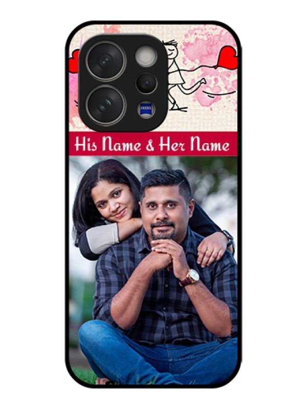 Custom Vivo V70 Elite 5G Custom Glass Phone Case - You And Me Case Design