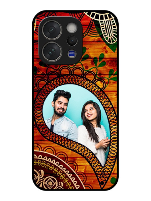 Custom Vivo V70 Elite 5G Custom Glass Phone Case - Abstract Colorful Design