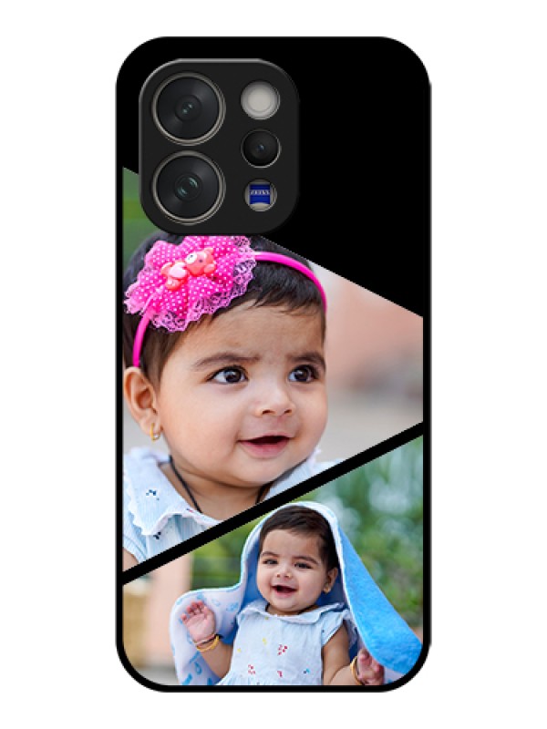 Custom Vivo V70 Elite 5G Custom Glass Phone Case - Semi Cut Design