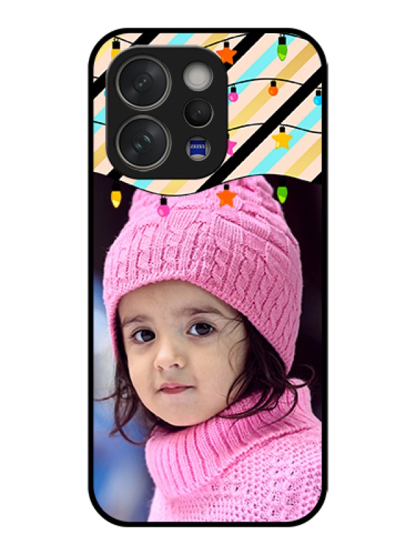 Custom Vivo V70 Elite 5G Custom Glass Phone Case - Lights Hanging Design