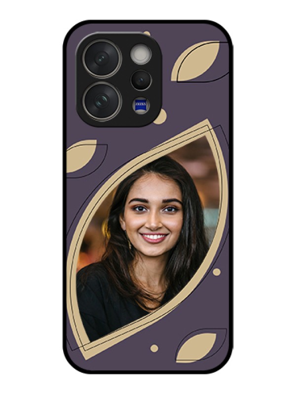 Custom Vivo V70 Elite 5G Custom Glass Phone Case - Falling Leaf Design