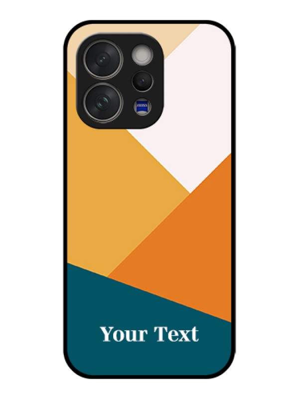 Custom Vivo V70 Elite 5G Custom Glass Phone Case - Stacked Multi - Colour Design