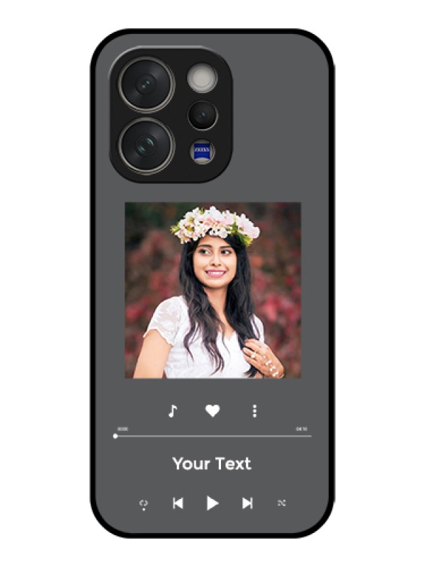Custom Vivo V70 Elite 5G Custom Glass Phone Case - Play The Music Design
