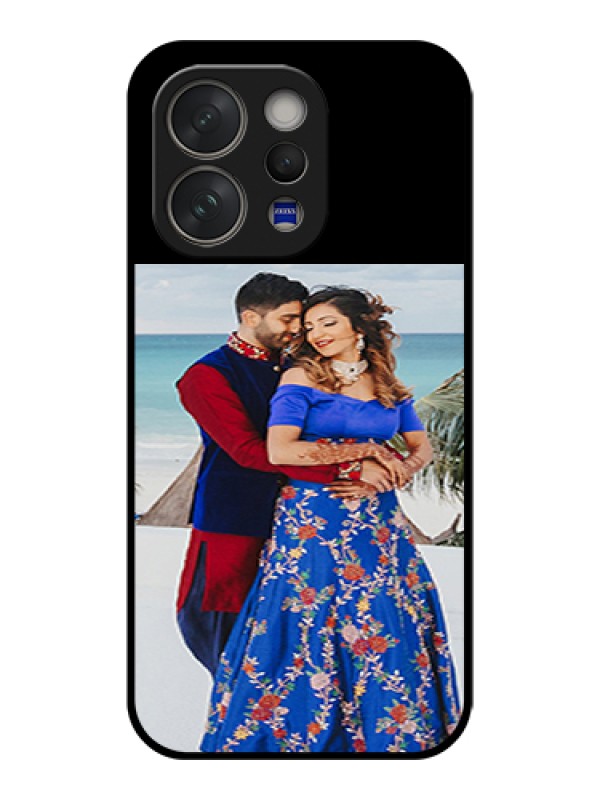 Custom Vivo V70 Elite 5G Custom Glass Phone Case - Upload Full Picture With Custom Color Design