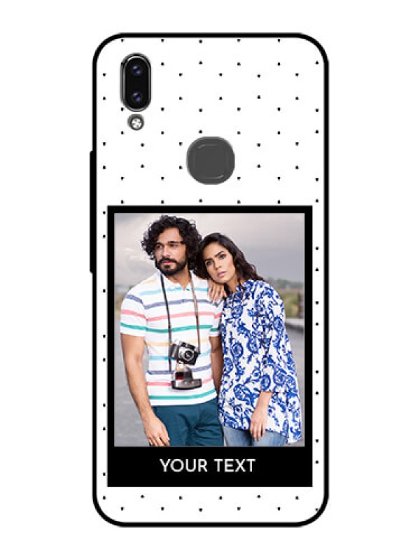 Custom Vivo V9 Pro Photo Printing on Glass Case  - Premium Design