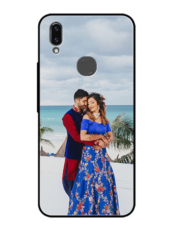 Custom Vivo V9 Youth Photo Printing on Glass Case  - Upload Full Picture Design