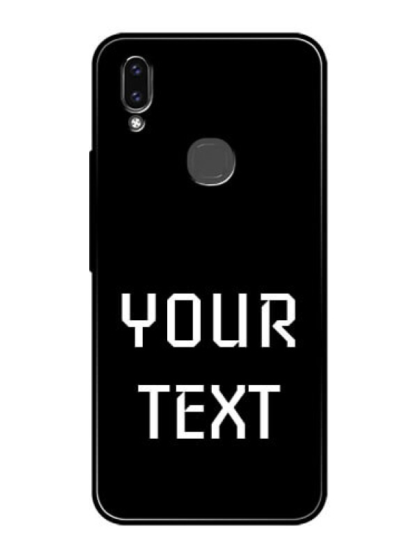 Custom Vivo V9 Youth Your Name on Glass Phone Case