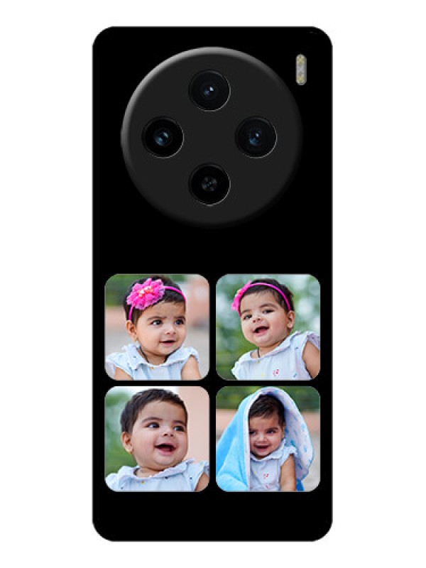 Custom Vivo X100 5G Custom Glass Phone Case - Multiple Pictures Design