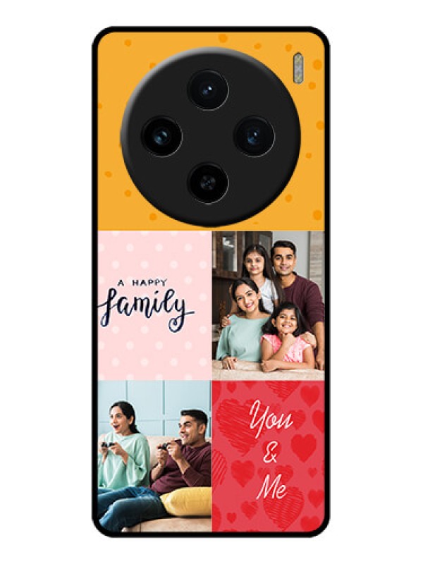 Custom Vivo X100 5G Custom Glass Phone Case - Images With Quotes Design