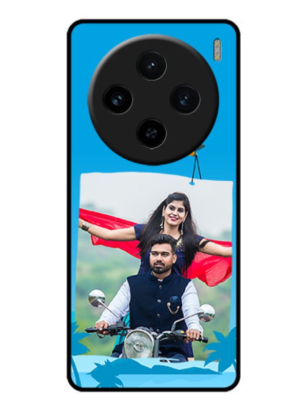 Custom Vivo X100 5G Custom Glass Phone Case - Traveller Design