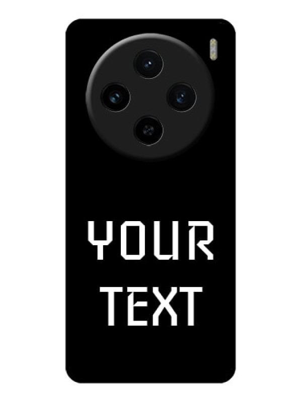Custom Vivo X100 5G Custom Glass Phone Case - Your Name Design