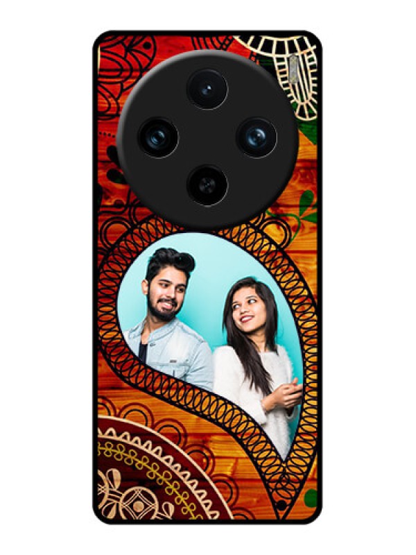 Custom Vivo X100 Pro 5G Custom Glass Phone Case - Abstract Colorful Design