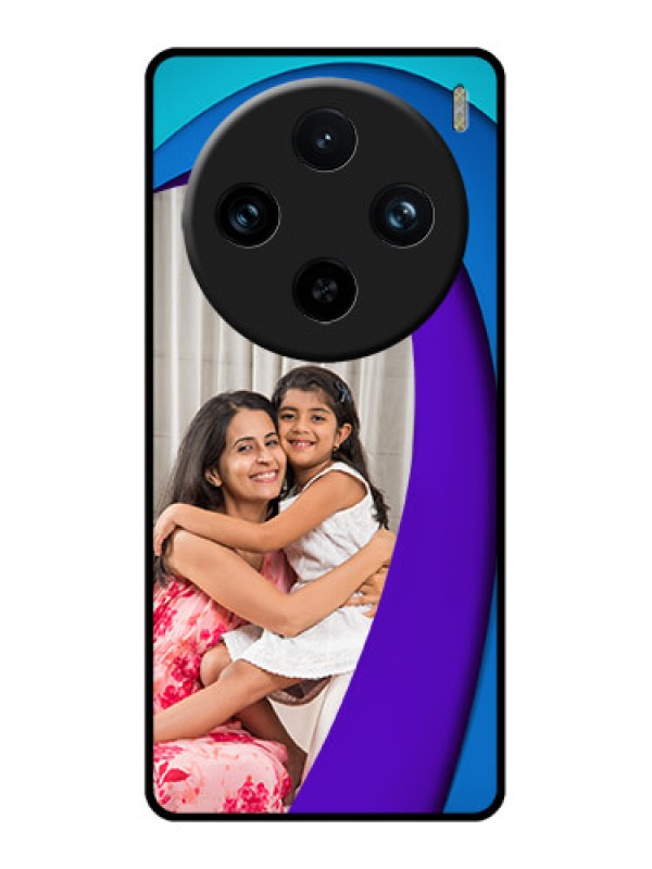 Custom Vivo X100 Pro 5G Custom Glass Phone Case - Simple Pattern Design