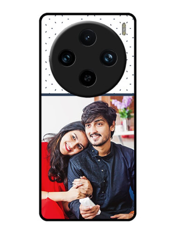 Custom Vivo X100 Pro 5G Custom Glass Phone Case - Premium Dot Design