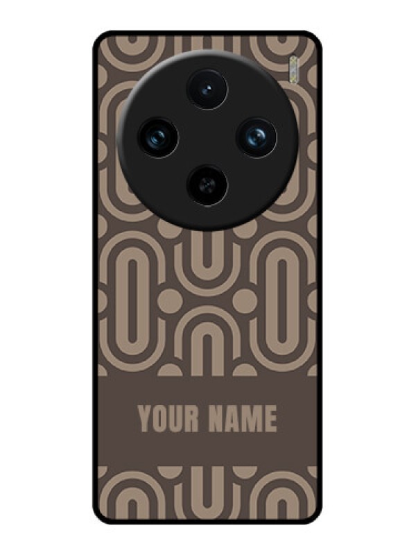 Custom Vivo X100 Pro 5G Custom Glass Phone Case - Captivating Zero Pattern Design