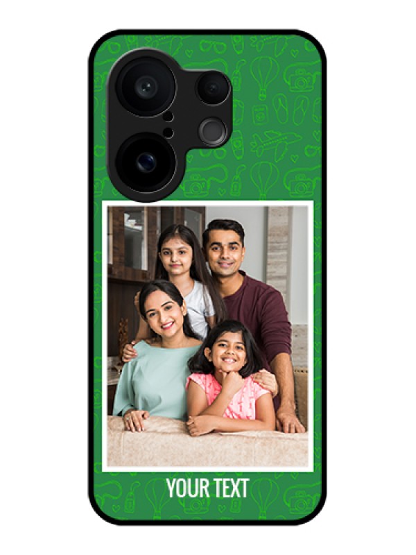 Custom Vivo X200 FE 5G Custom Glass Phone Case - Picture Upload Design