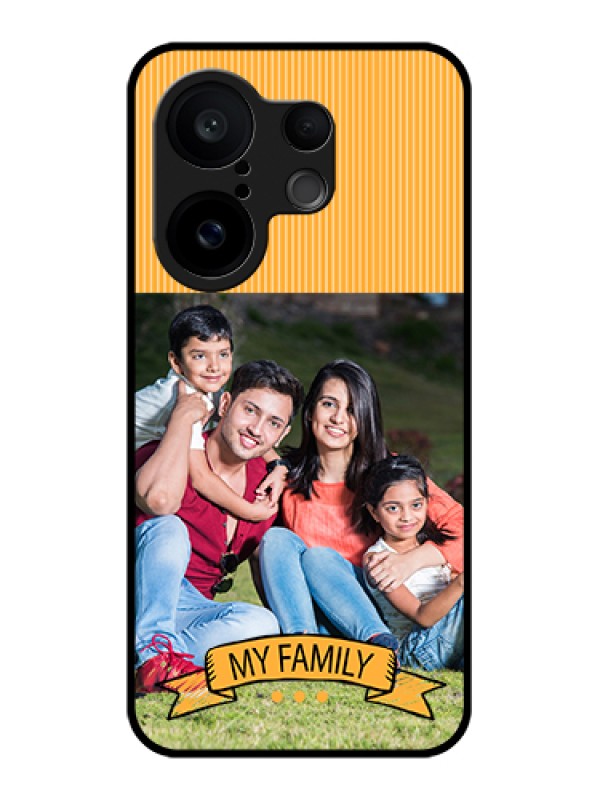 Custom Vivo X200 FE 5G Custom Glass Phone Case - My Family Design