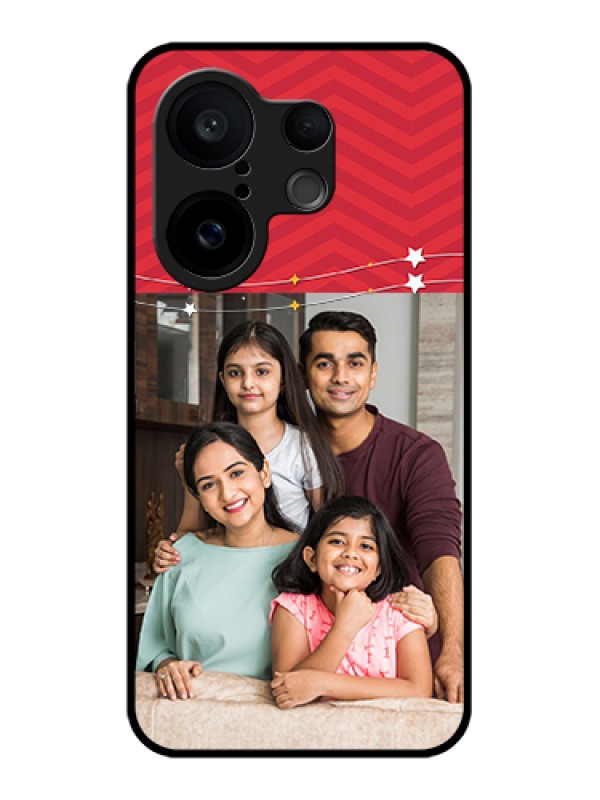 Custom Vivo X200 FE 5G Custom Glass Phone Case - Happy Family Design