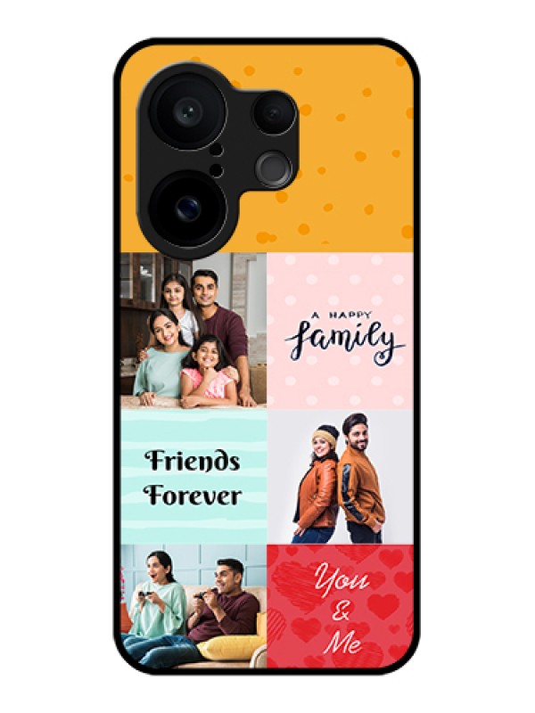 Custom Vivo X200 FE 5G Custom Glass Phone Case - Images With Quotes Design