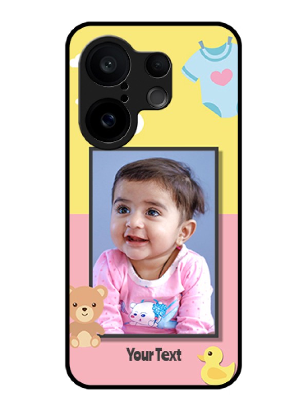 Custom Vivo X200 FE 5G Custom Glass Phone Case - Kids 2 Color Design