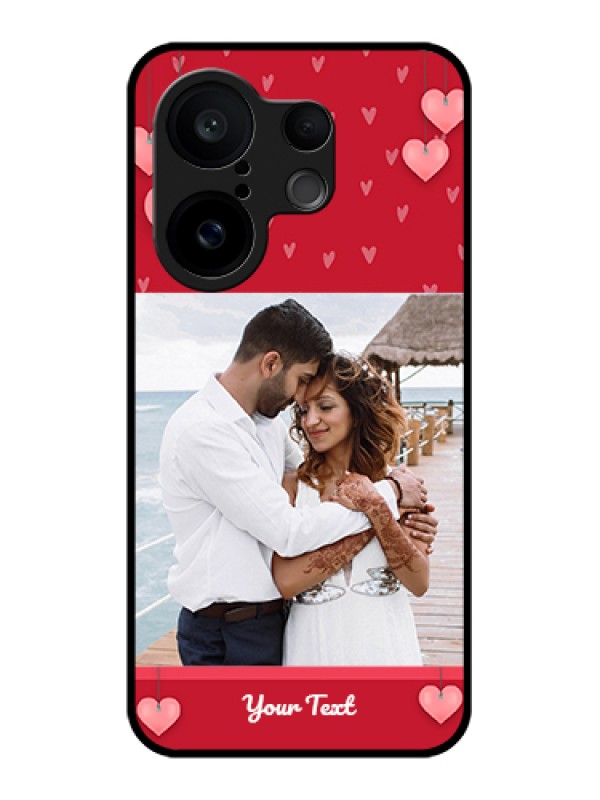 Custom Vivo X200 FE 5G Custom Glass Phone Case - Valentines Day Design
