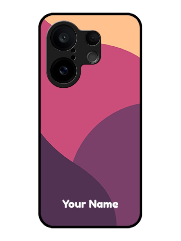 Custom Vivo X200 FE 5G Custom Glass Phone Case - Mixed Multi - Colour Abstract Art Design