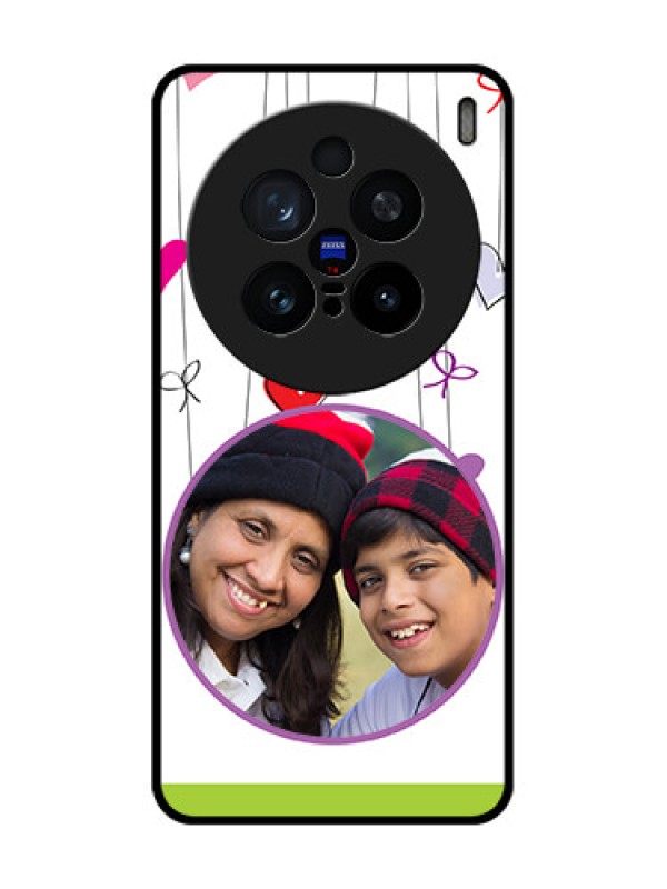 Custom Vivo X200 Pro 5G Custom Glass Phone CaseCute Kids Phone Case Design
