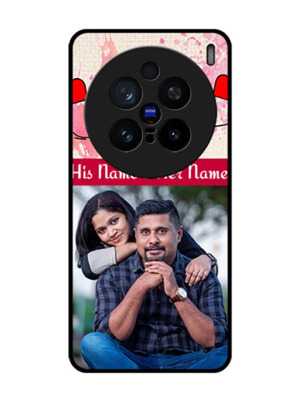 Custom Vivo X200 Pro 5G Custom Glass Phone CaseYou And Me Case Design