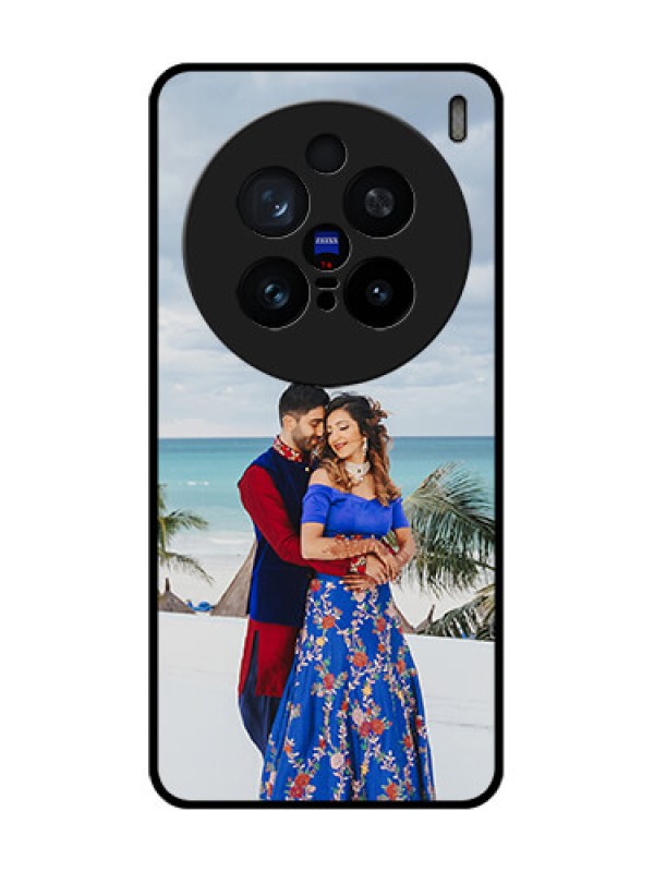 Custom Vivo X200 Pro 5G Custom Glass Phone CaseUpload Full Picture Design