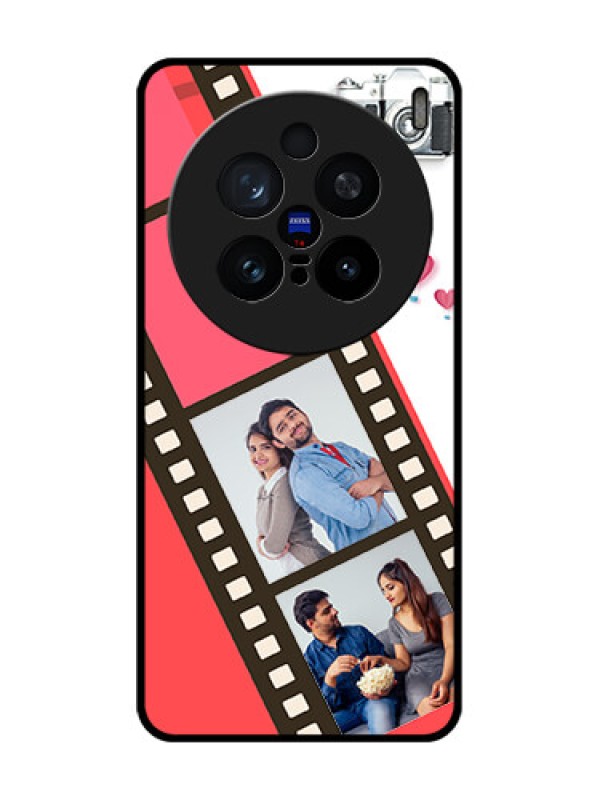 Custom Vivo X200 Pro 5G Custom Glass Phone Case3 Image Holder With Film Reel