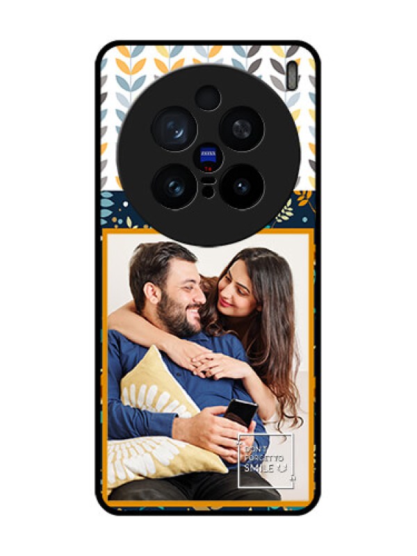 Custom Vivo X200 Pro 5G Custom Glass Phone CasePattern Design