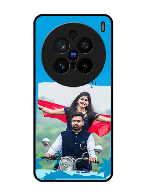 Custom Vivo X200 Pro 5G Custom Glass Phone CaseTraveller Design