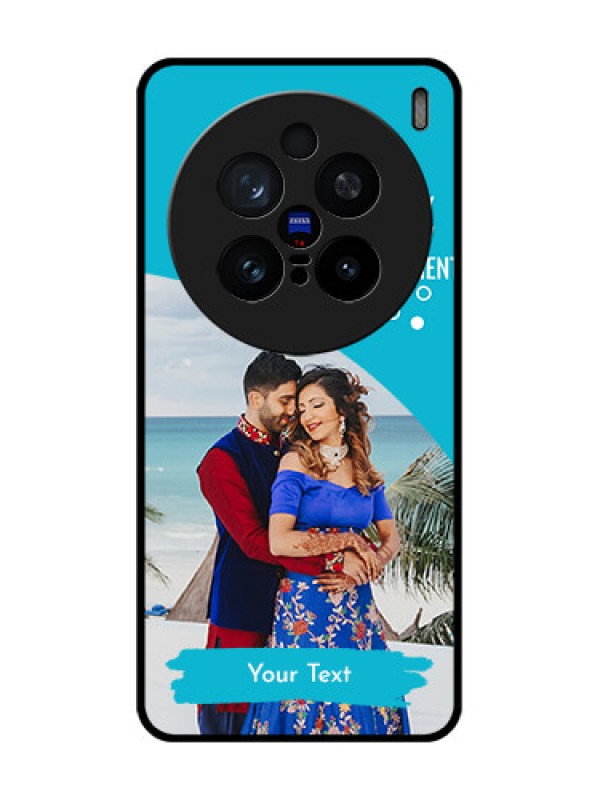 Custom Vivo X200 Pro 5G Custom Glass Phone CaseHappy Moment Design