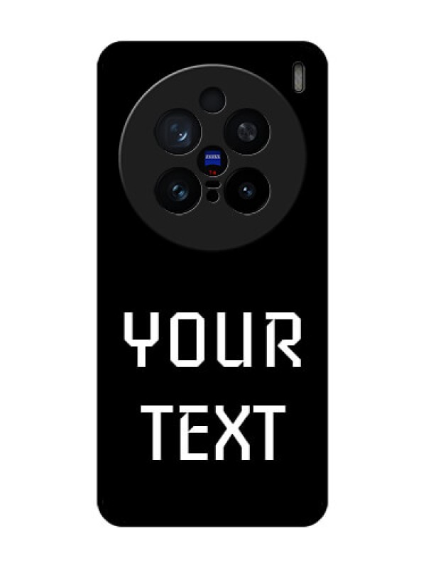 Custom Vivo X200 Pro 5G Custom Glass Phone CaseYour Name Design