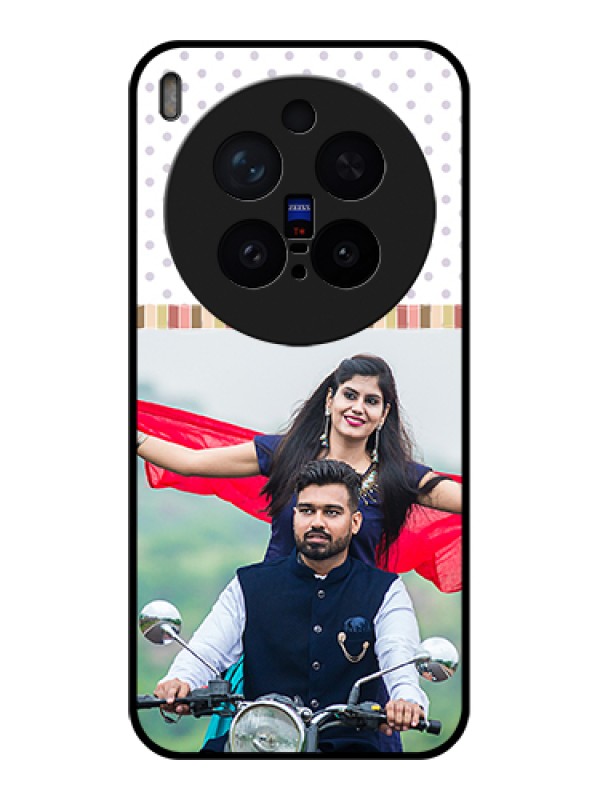 Custom Vivo X300 Pro 5G Custom Glass Phone Case - Cute Family Design