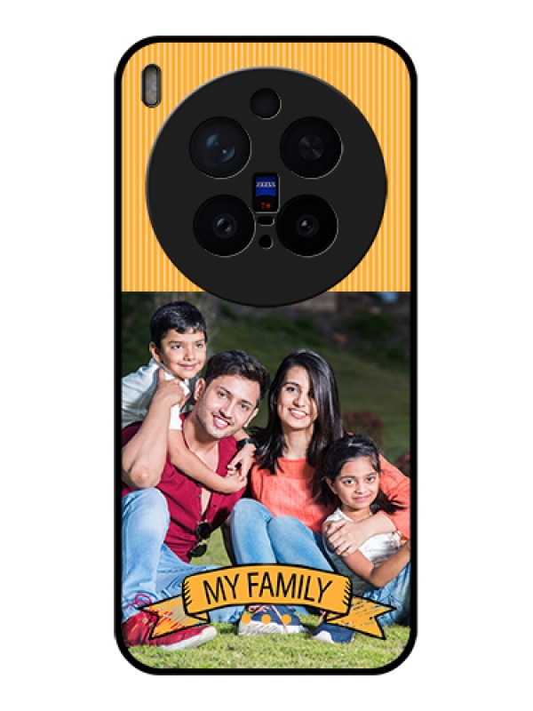 Custom Vivo X300 Pro 5G Custom Glass Phone Case - My Family Design