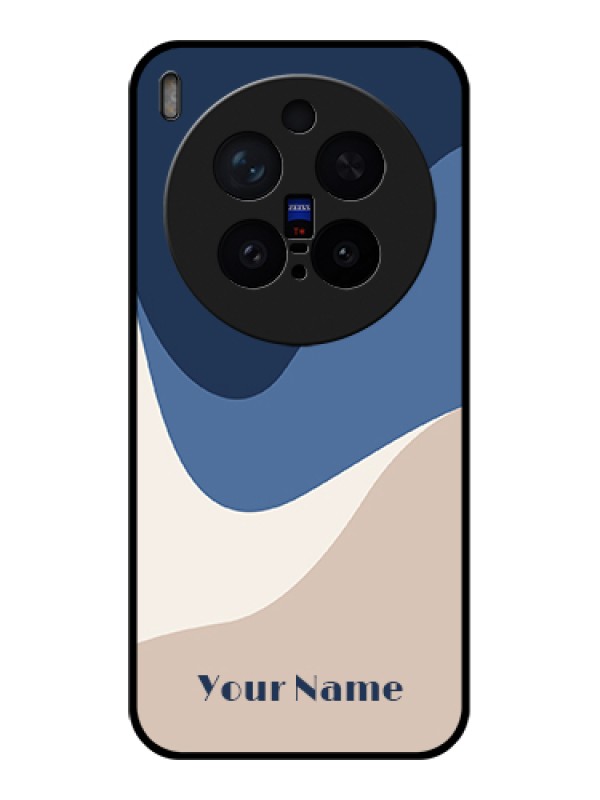 Custom Vivo X300 Pro 5G Custom Glass Phone Case - Abstract Drip Art Design