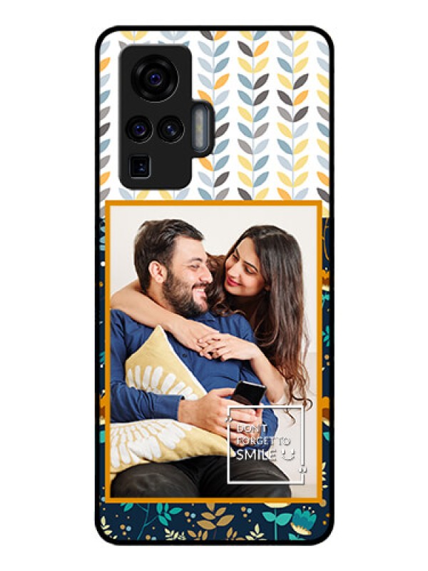 Custom Vivo X50 Pro 5G Custom Glass Mobile Case - Pattern Design