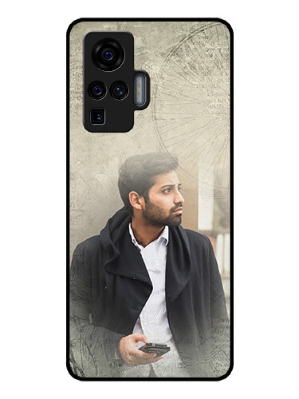 Custom Vivo X50 Pro 5G Custom Glass Phone Case - with vintage design