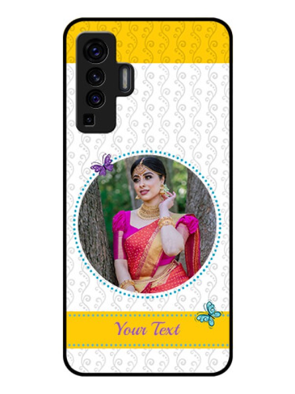 Custom Vivo X50 Custom Glass Mobile Case - Girls Premium Case Design