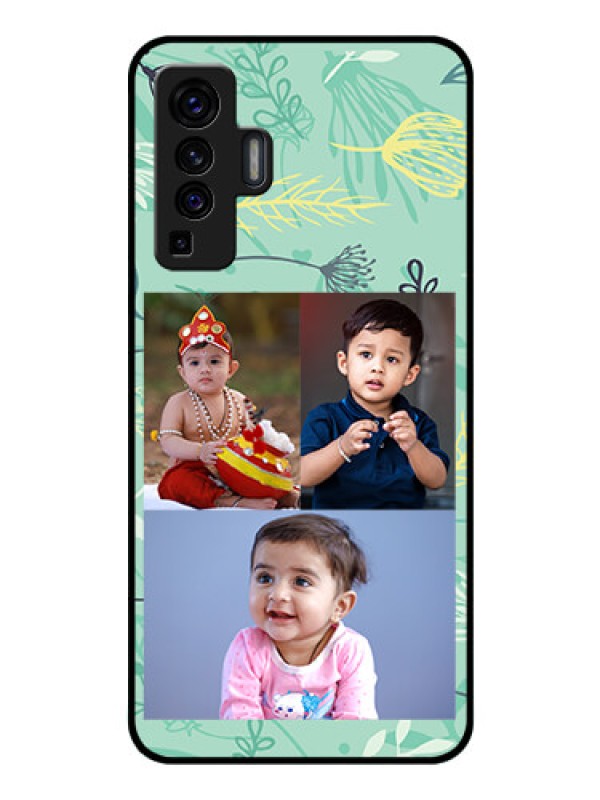 Custom Vivo X50 Photo Printing on Glass Case - Forever Family Design 