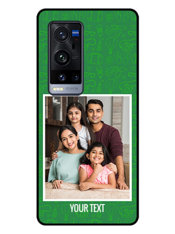 Custom Vivo X60 Pro Plus 5G Personalized Glass Phone Case - Picture Upload Design
